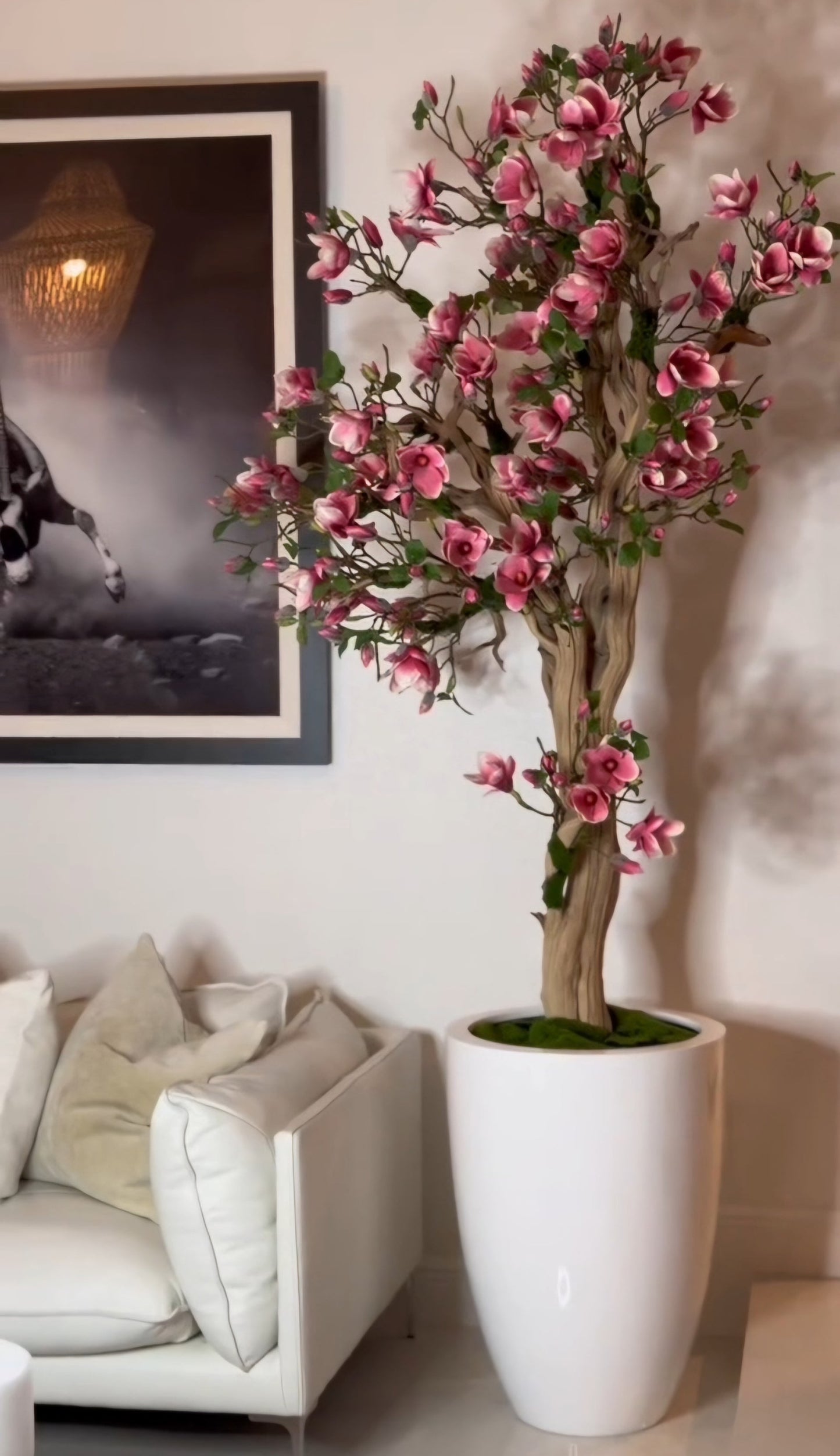 Vase avec Magnolia